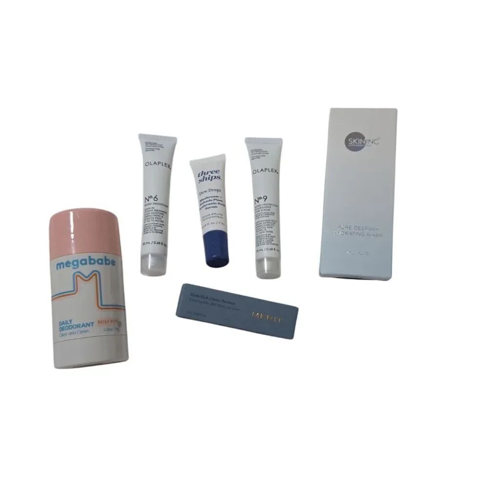 Skincareāand Haircare Set with Megababe andāOlaplex